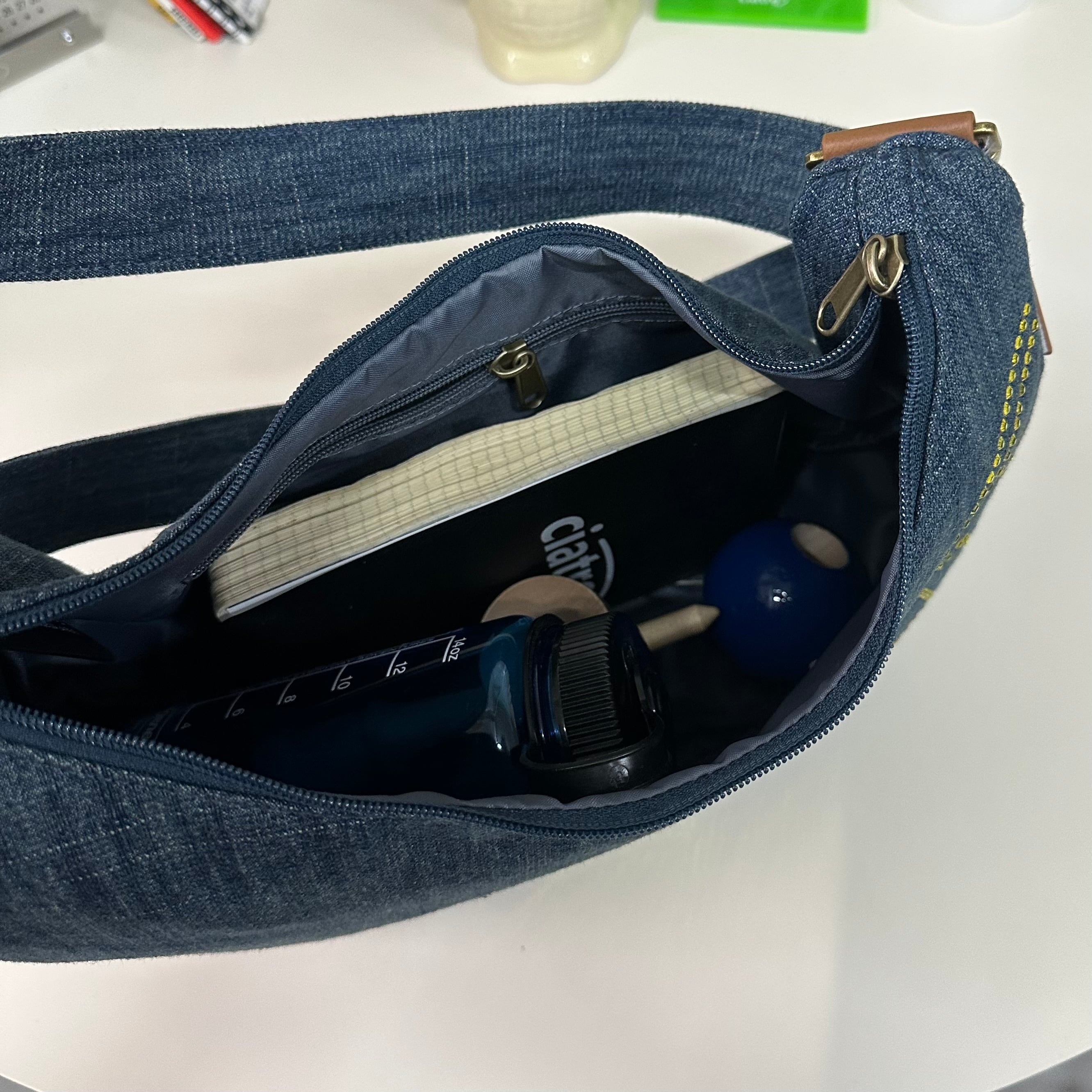 ciatre denim moon shoulder bag | 2025 ciatre