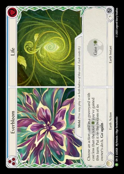 LGS428【EN】『CF』【Earth Action||Earth】Everbloom||Life 画像