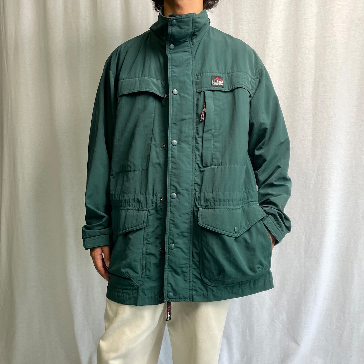 L.L.Bean 90sオリーブグリーン マウンテンパーカー L.L.Bean ダウン 
