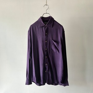 -Nat Nast- one point silk shirt