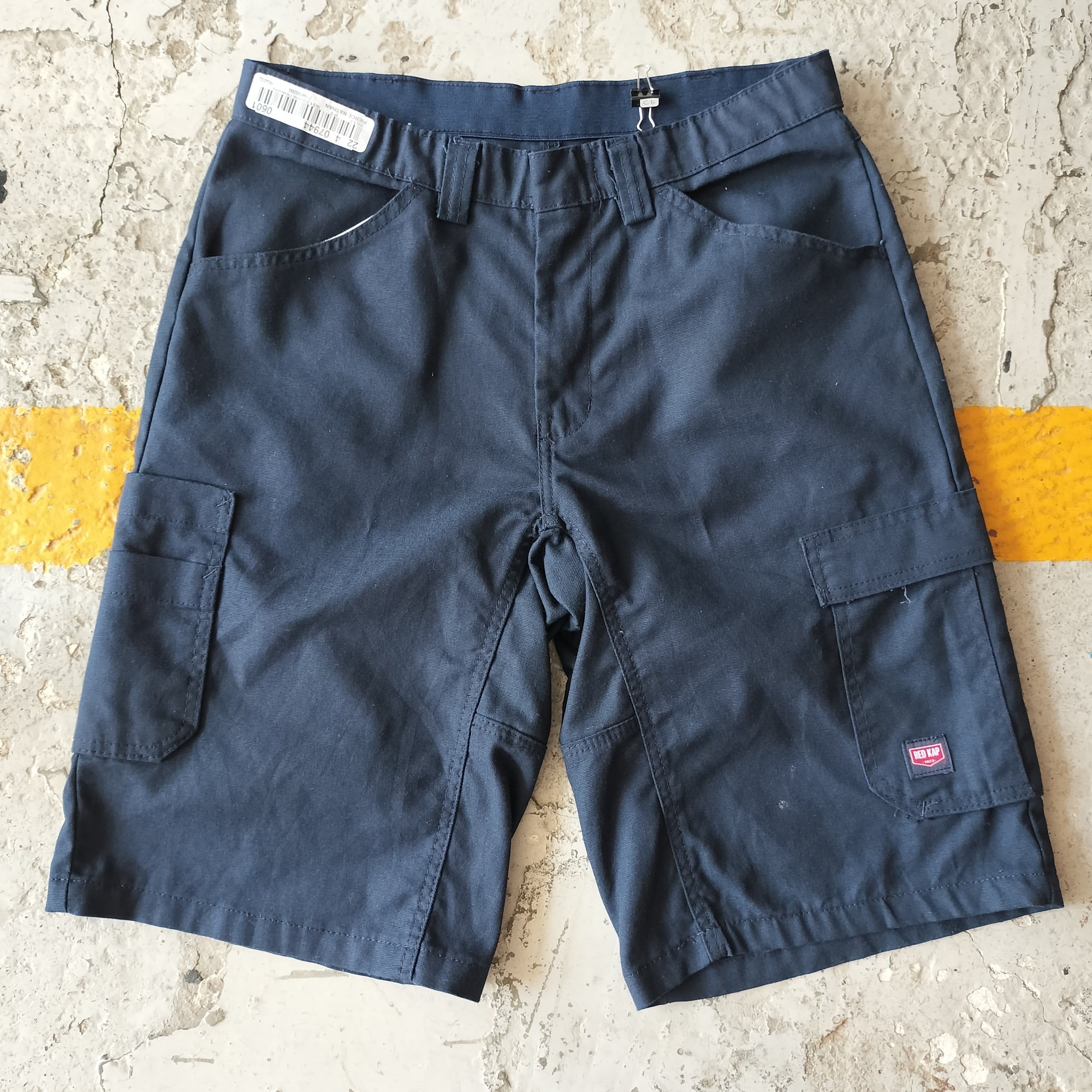 Used ショートパンツ◆W32 Mexico REDKAP ネイビー カーゴショーツ◆ヴィンテージ USA古着