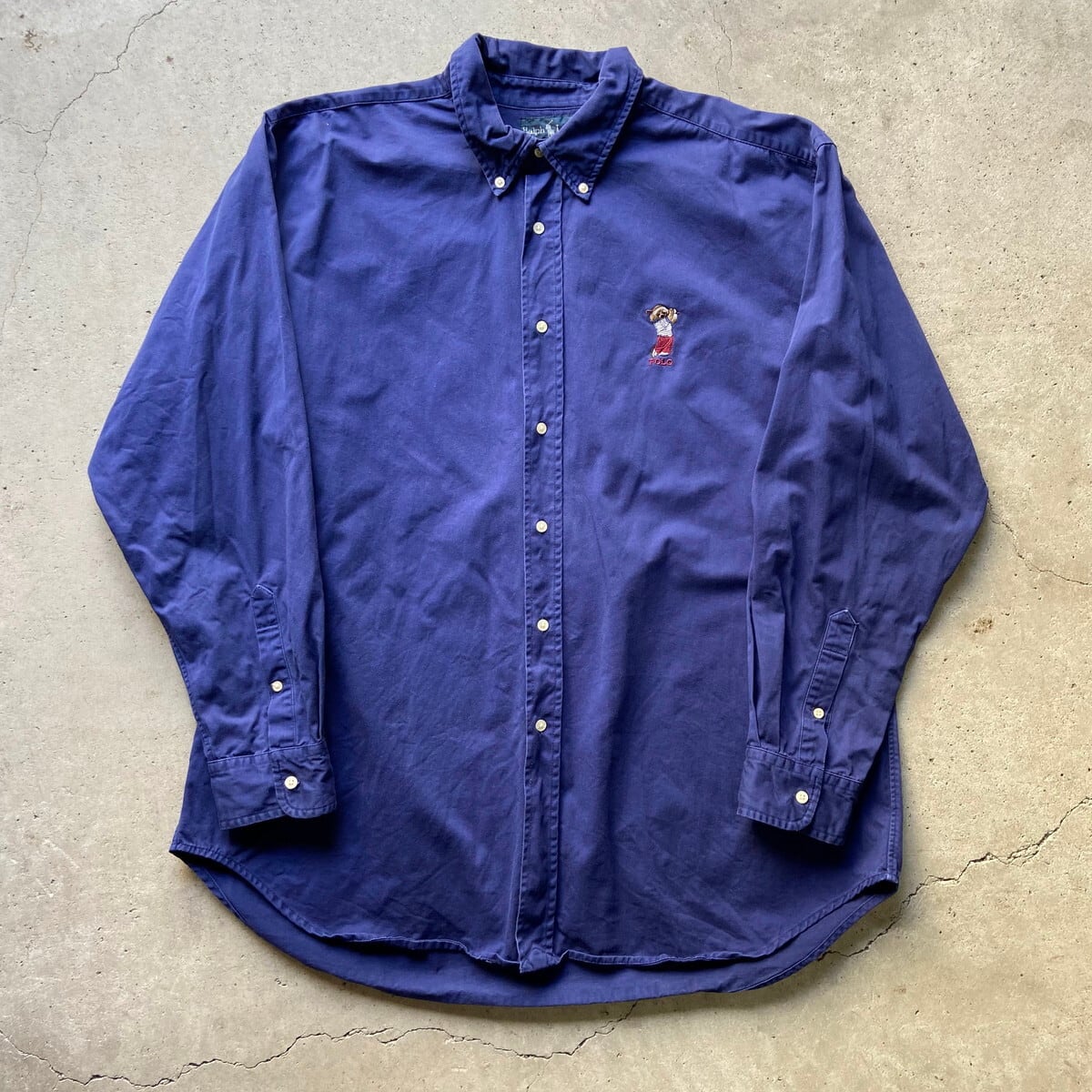 Ralph Lauren ポロベア 刺繍 BDシャツ / ラルフローレン メンズ