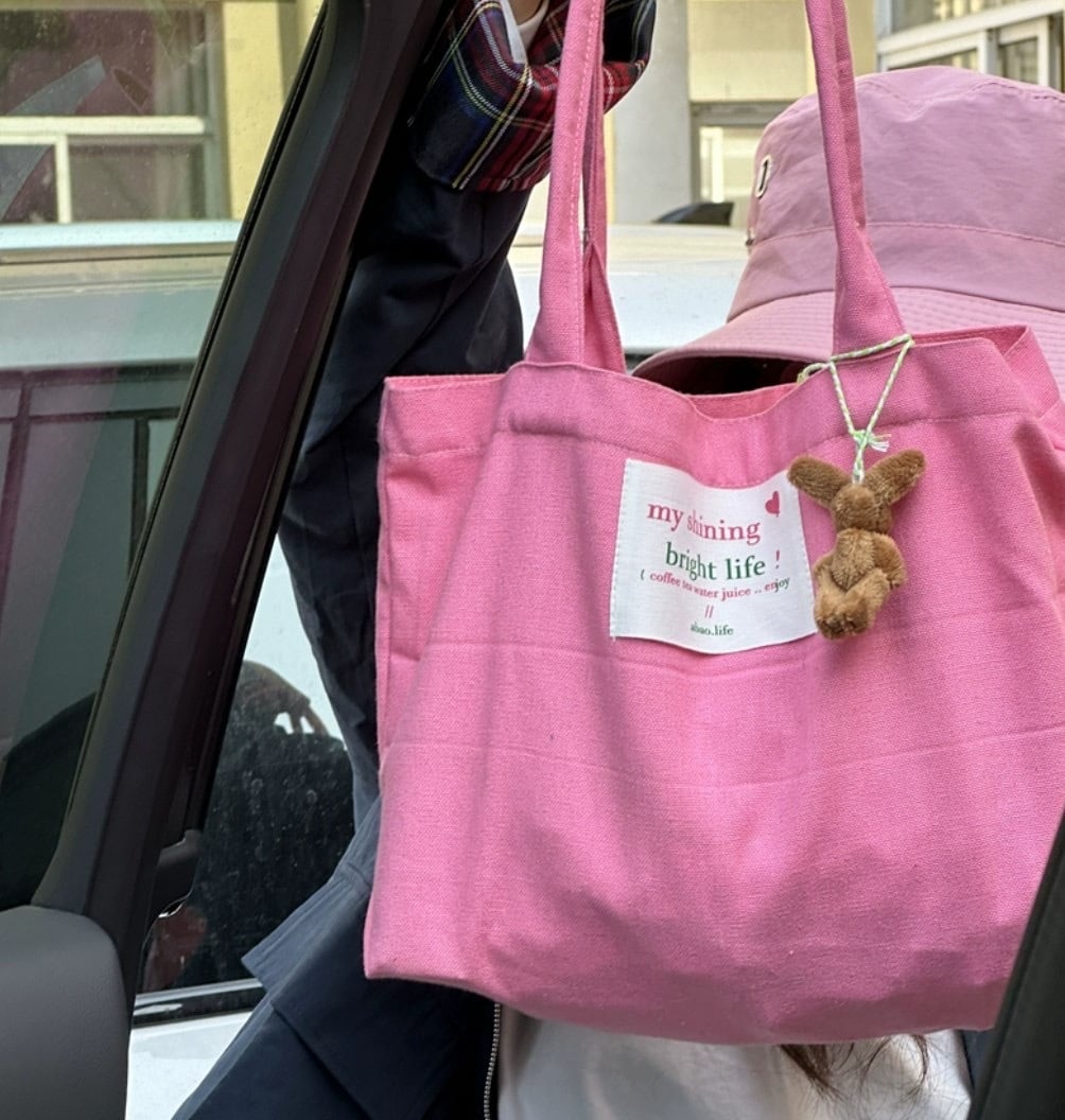 ピンク 韓国風 バッグ - ショルダーバッグ