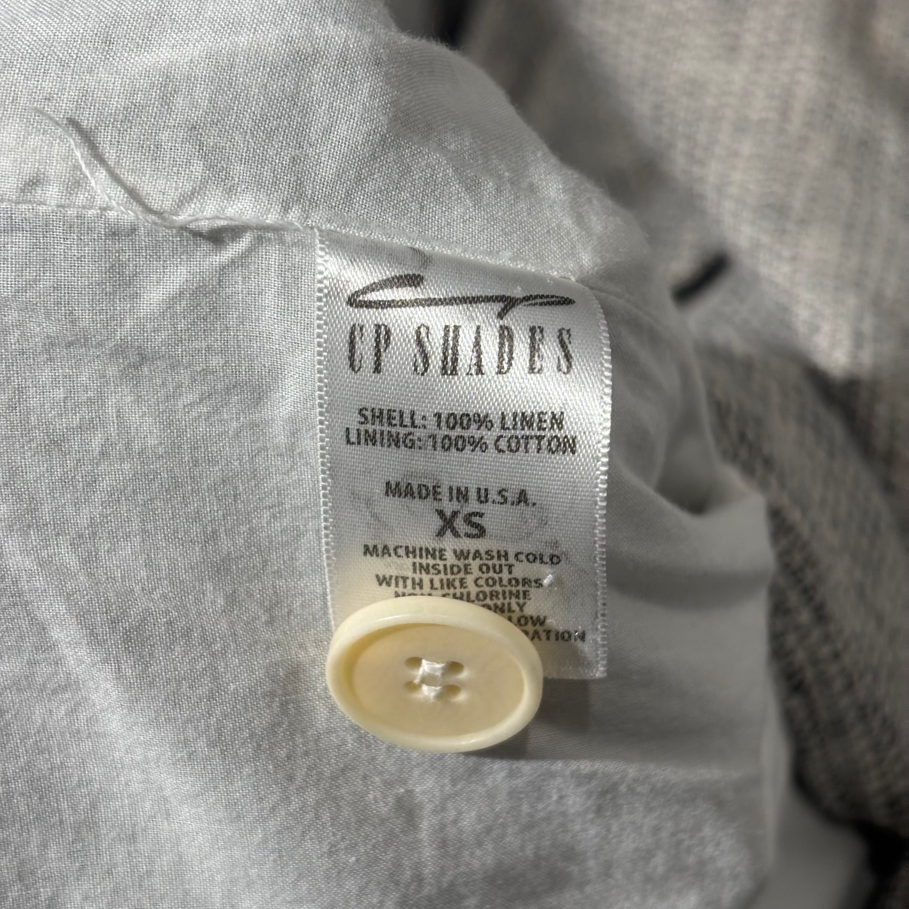 90S CP SHADERS LINEN COVER-ALL JACKET | BerBerJin / & BerBerJin