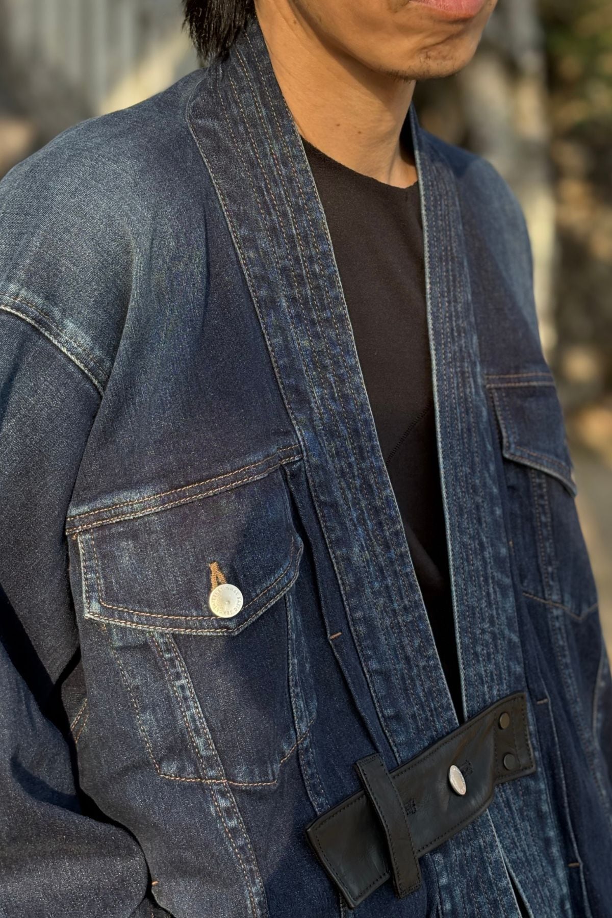 20着限定｜残りわずか 】DENIM JAPAN JACKET―岡山デニムと和の構造美