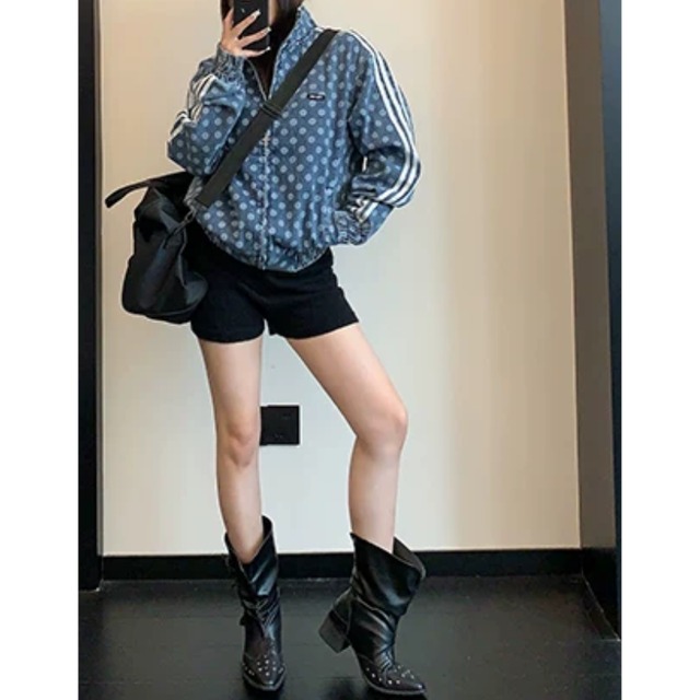 dot denim jacket　ドットデニムジャケット　J2141