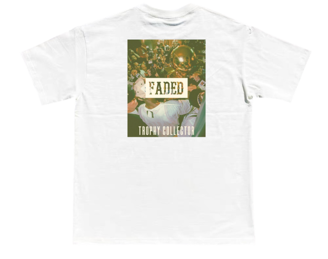 FADED BACK PRINT TEE