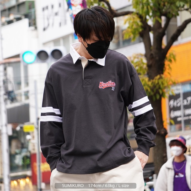 スタジアムロゴ 刺繍 ラガーシャツ ラガーシャツ メンズ ポロシャツ レディース ラグビーシャツ オーバーサイズ トップス 長袖 襟付き ロンt 緑 黒 綿100 大きいサイズ 韓国ファッション 春 春服 春夏 人気 ストリート系 カジュアル おしゃれ 韓国 服 大人 スタジアムロゴ 刺繍 ラガーシャツ ラガーシャツ メンズ ポロシャツ レディース ラグビーシャツ オーバーサイズ トップス 長袖 襟付き ロンt 緑 黒 綿100 大きいサイズ 韓国ファッション 春 春服 春夏 人気 ストリート系 カジュアル おしゃれ 韓国 服 大人