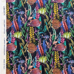◆輸入 リバティ LIBERTY タナローン The Aquatic Garden ジ アクアティック ガーデン 約130×50cm