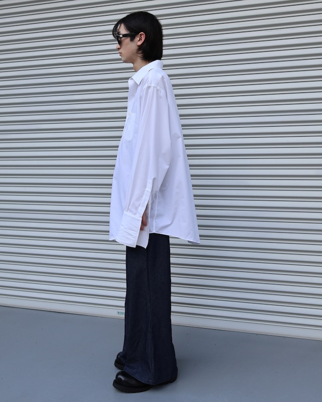 oversize cufflinks shirt
