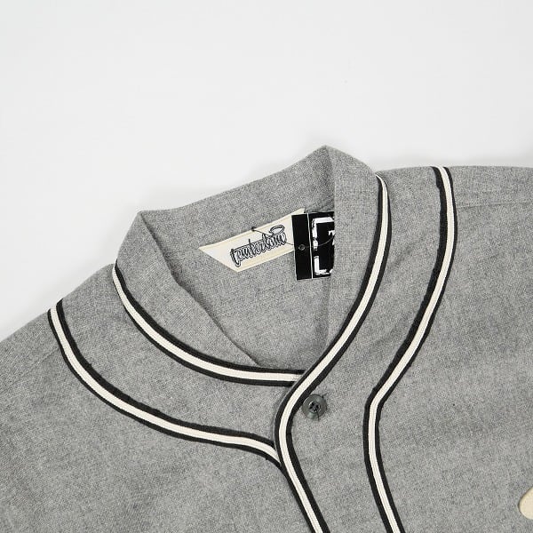 Size【M】 TENDERLOIN テンダーロイン T-BASEBALL SHIRTS GREY BLACK
