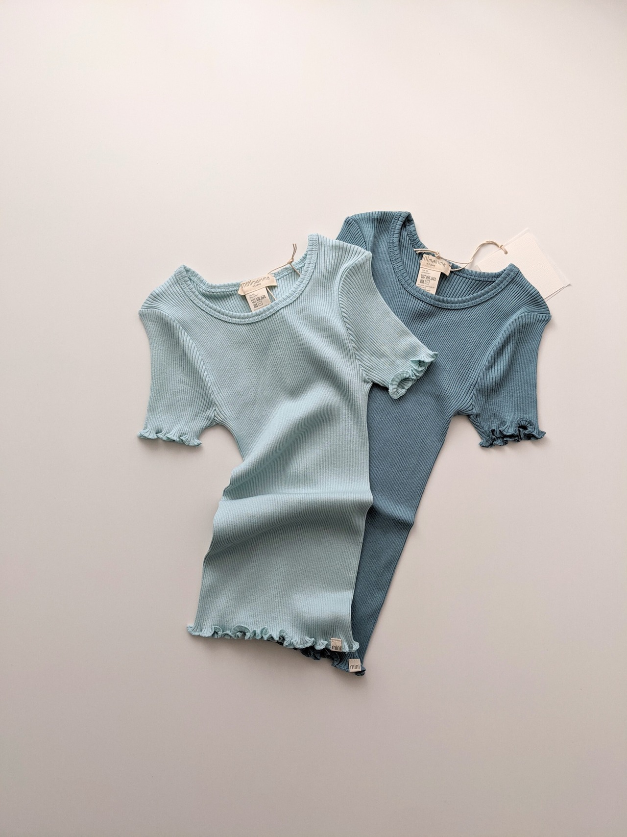 Silk blouse "Blomst" 6-12y / minimalisma