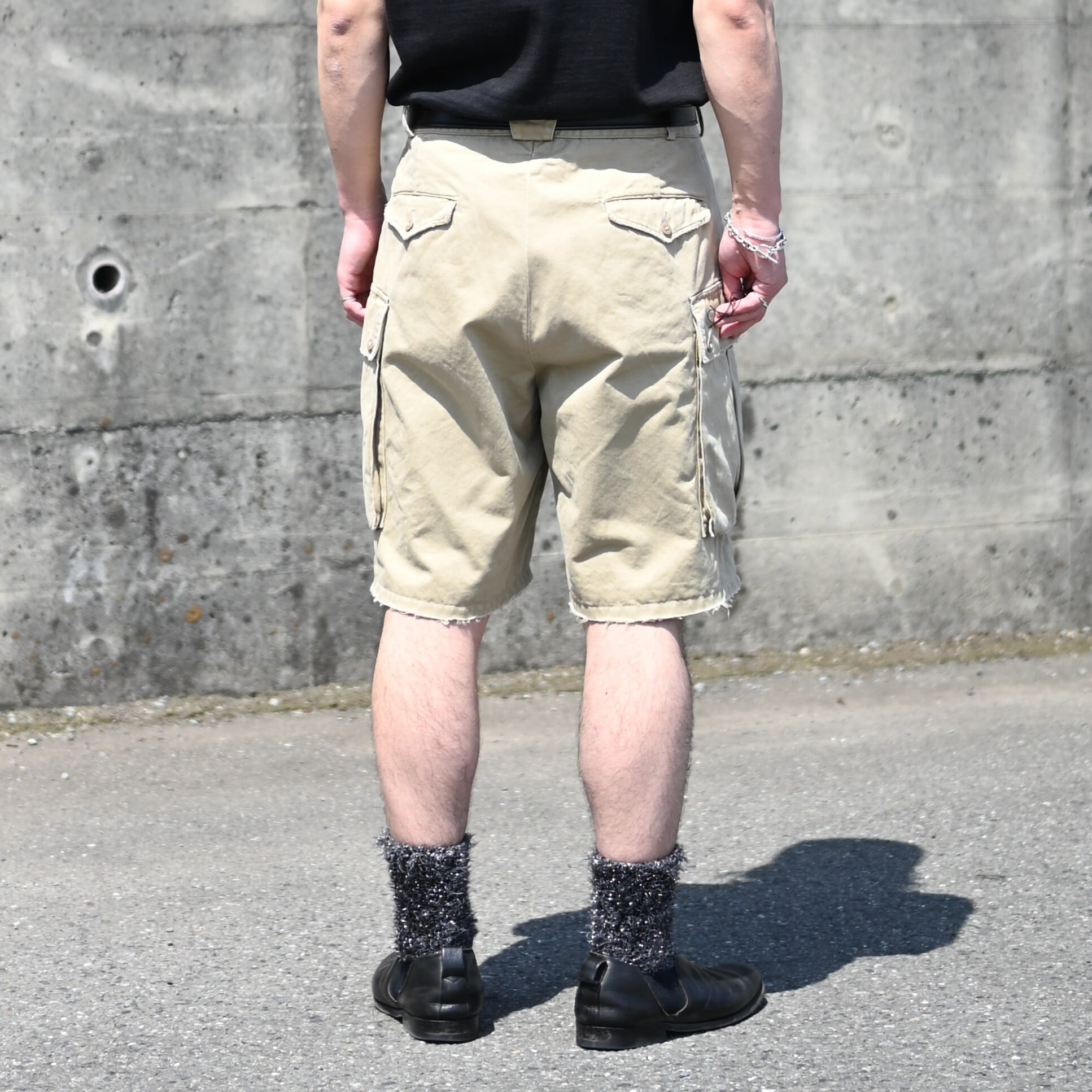 BOWWOW / US ARMY MOUNTAIN TROOPER SHORTS AGED | GANKO