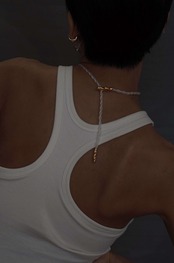 Tema Baco - yorihimo necklace G  : GOLD