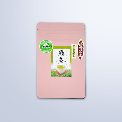 緑茶ティーバッグ 特上 (5g×12P)