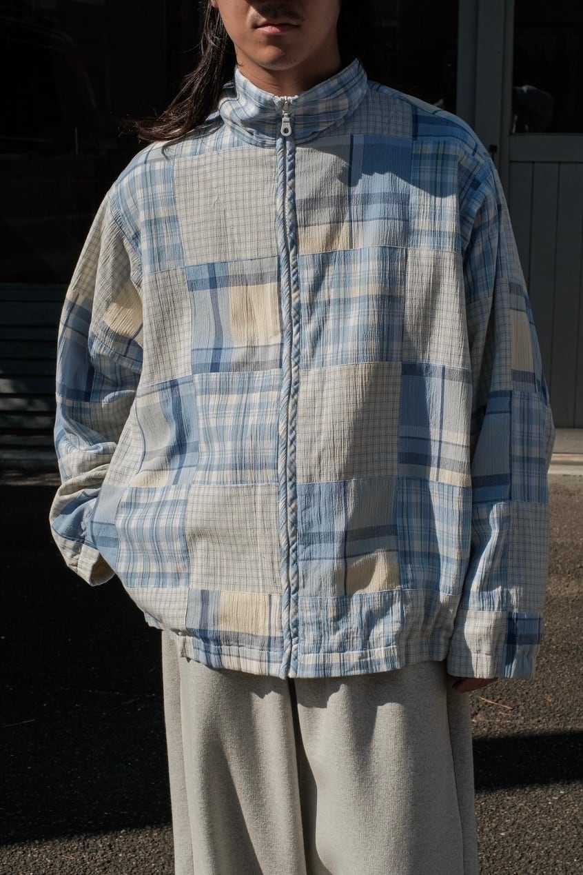 1990s patchwork blouson
