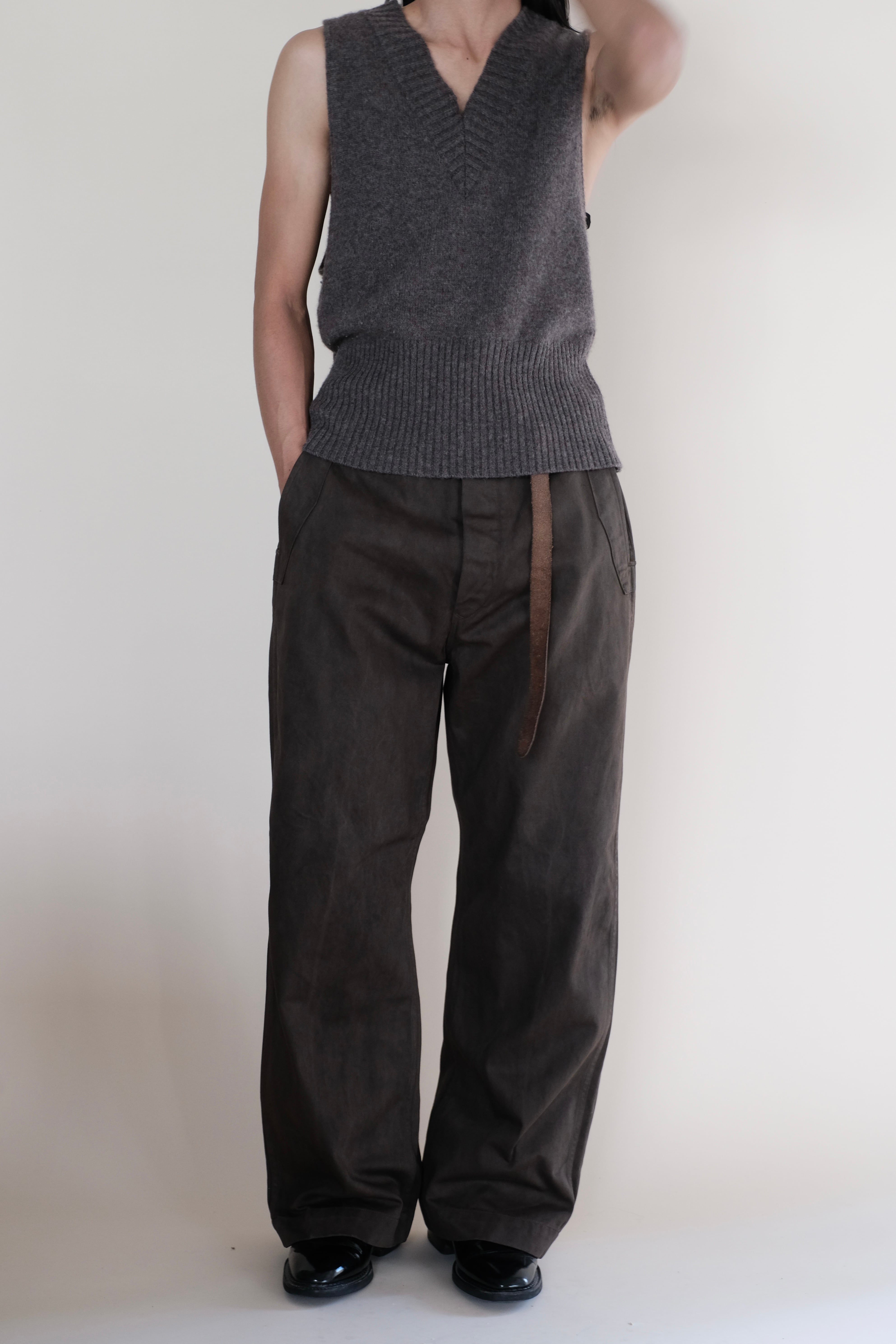 パンツ T.T taigatakahashi lot.202 TROUSERS w30 T.T - Lot.202 Engineer Trousers Camel - TAIGA TAKAHASHI | ALTERFATE
