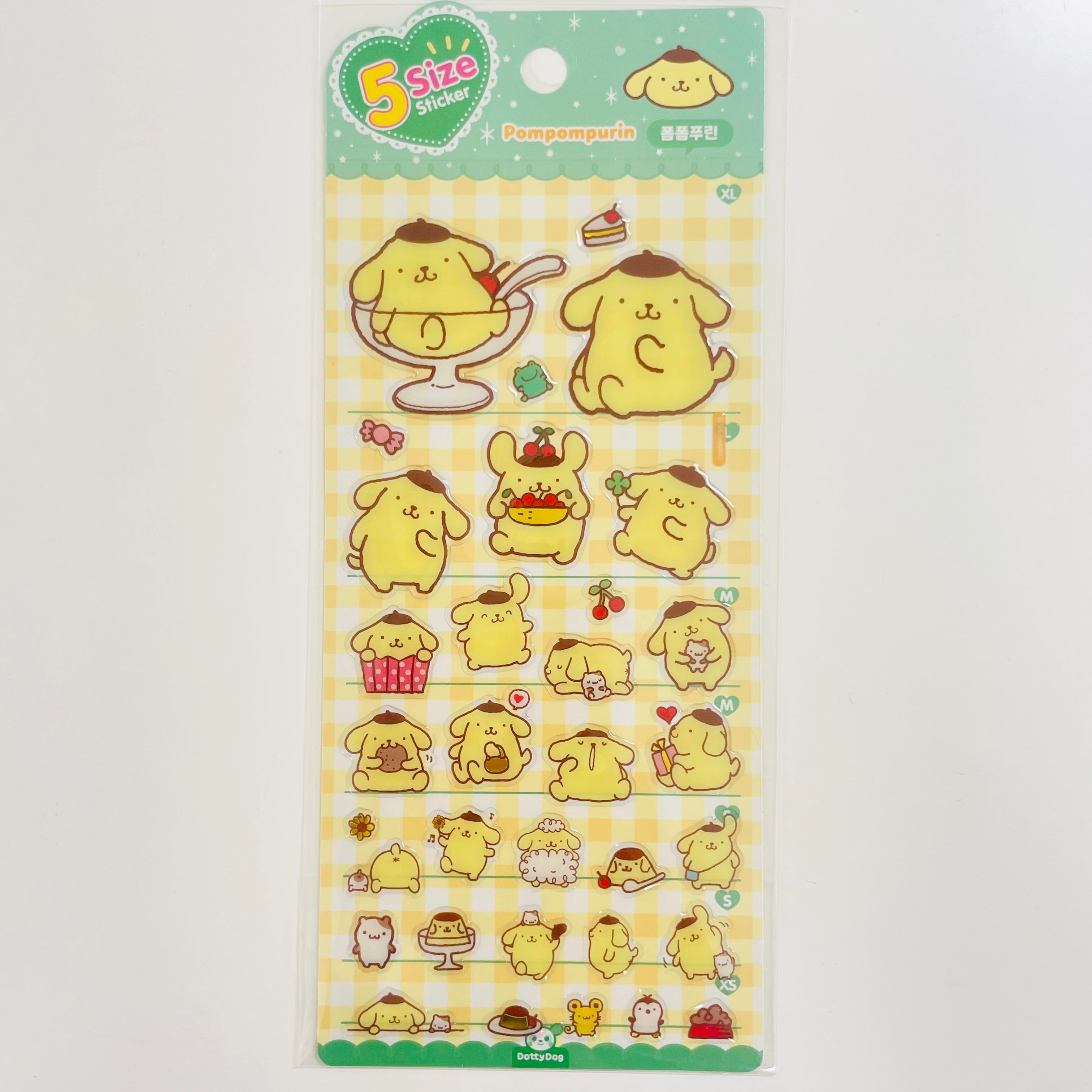 韓国限定】サンリオ 5サイズステッカー バラ売り シール 公式