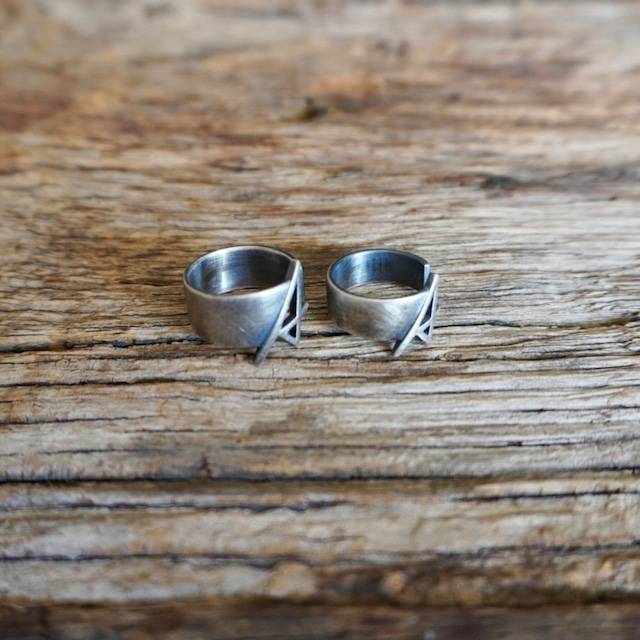 Silver Motif Ring Original（7号-11号）