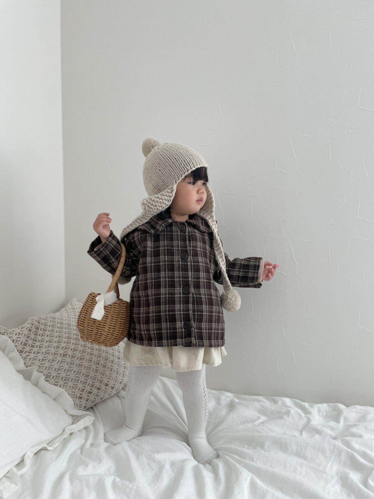 【即納】チェックセーラーコート / mimimarket