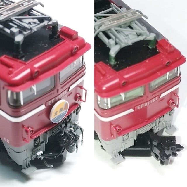 TOMIX EF81用ダミーカプラー - 鉄道模型