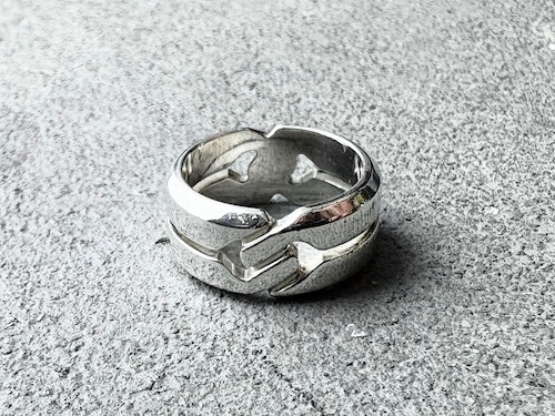 GUCCI Knot ring silver 925 MADE IN ITALY