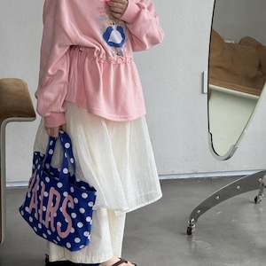 春アリスプリントくびれトレーナー