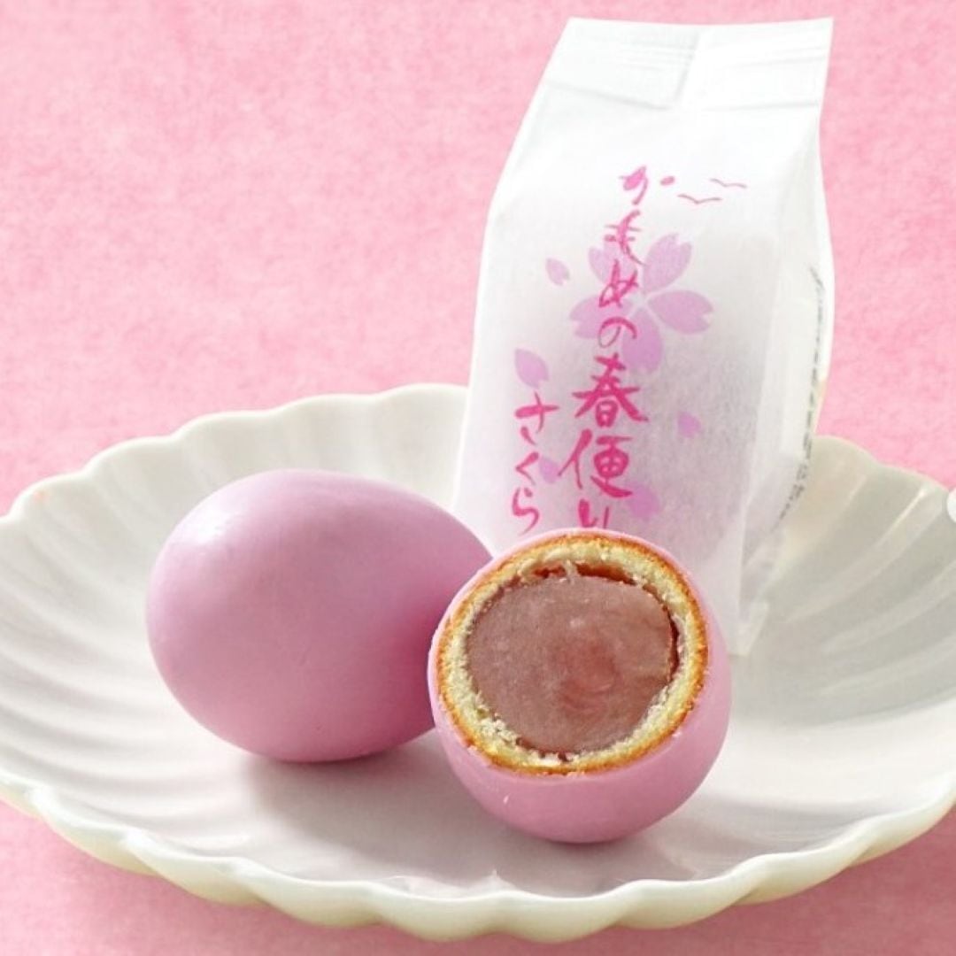 〈さいとう製菓〉かもめの春便りさくら 6個入