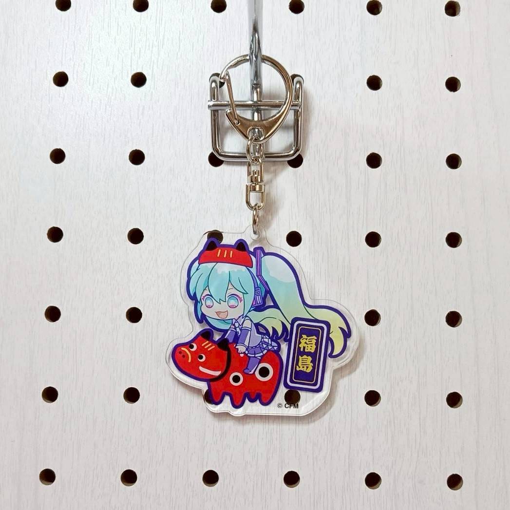 初音ミク 福島赤べこ アクリルKH | AM☆BASE