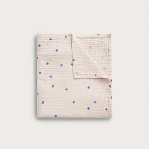 Garbo&Friends / Bleu Muslin Swaddle Blanket 110 × 110 cm ( New color )
