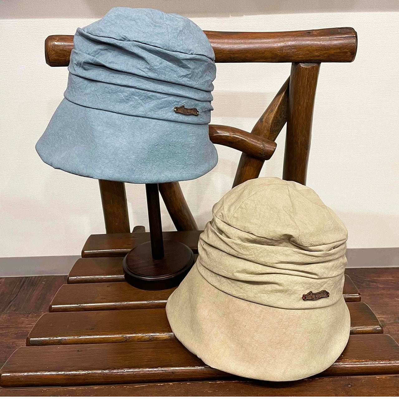 00s OLD STUSSY/Character print Bucket Hat/52～53cm相当