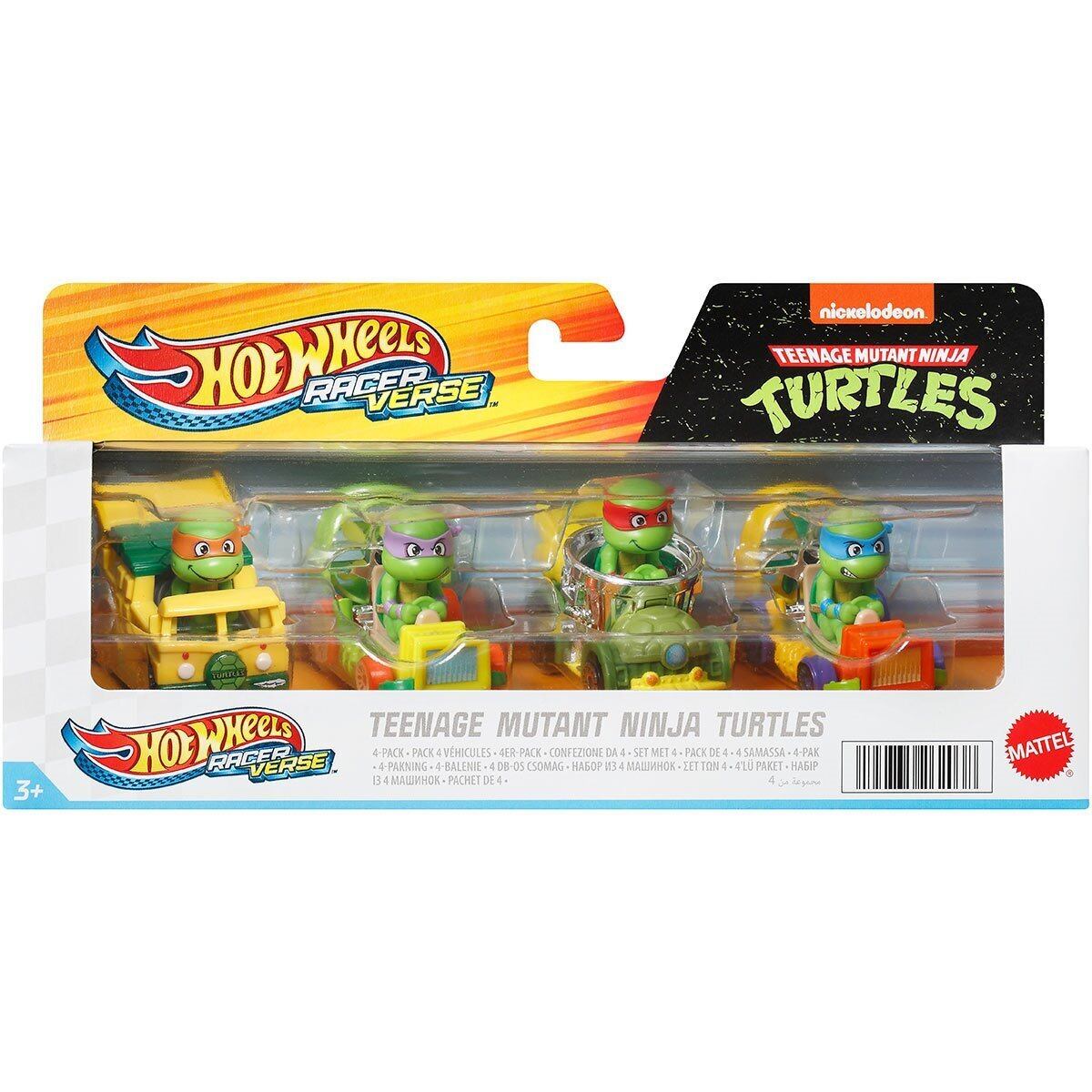 Hot Wheels ミニカー タートルズ セット ホットウィール トミカ ホットウィール レーサーバース 2025 ミュータント・タートルズ