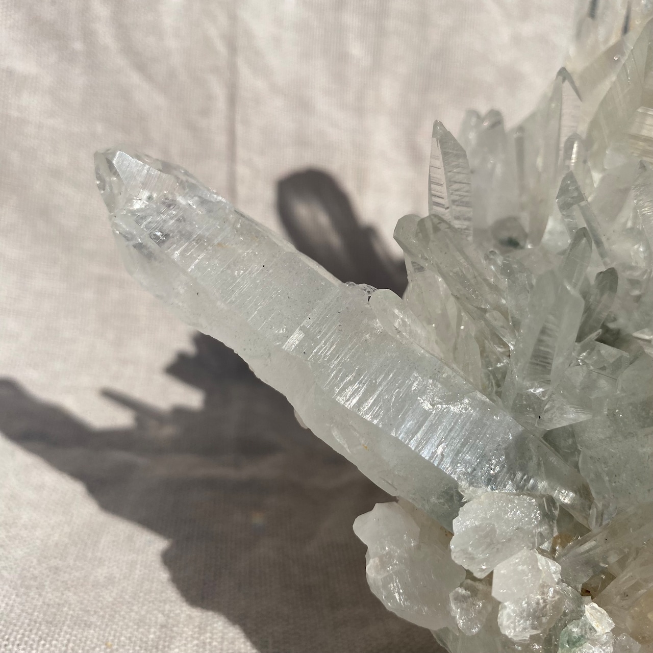 ヒマラヤ 水晶】 インド マニハール産 ♡ 水晶クラスター Rock crystal 