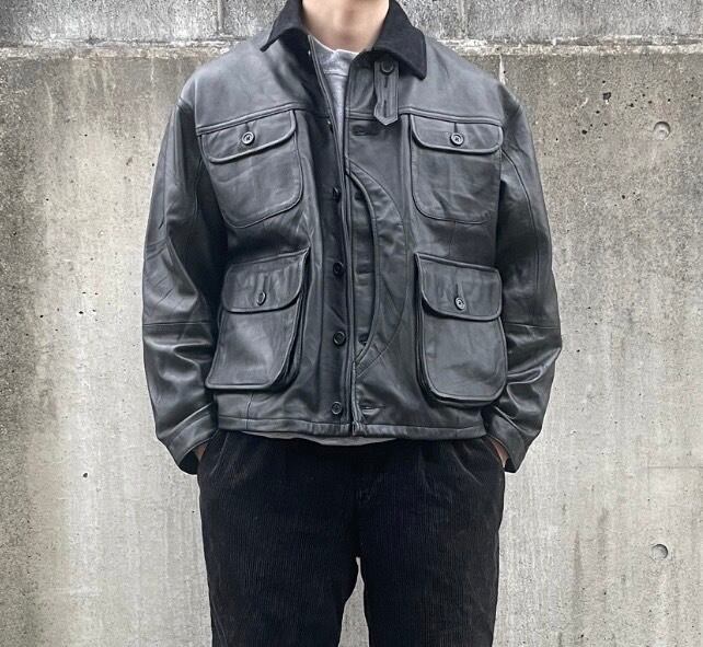 Leather Classic Warden Jacket | yoused