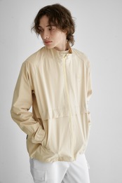 GOXO ゴーエックスオー スウェッグボールストリングウインドブレーカー ベージュ