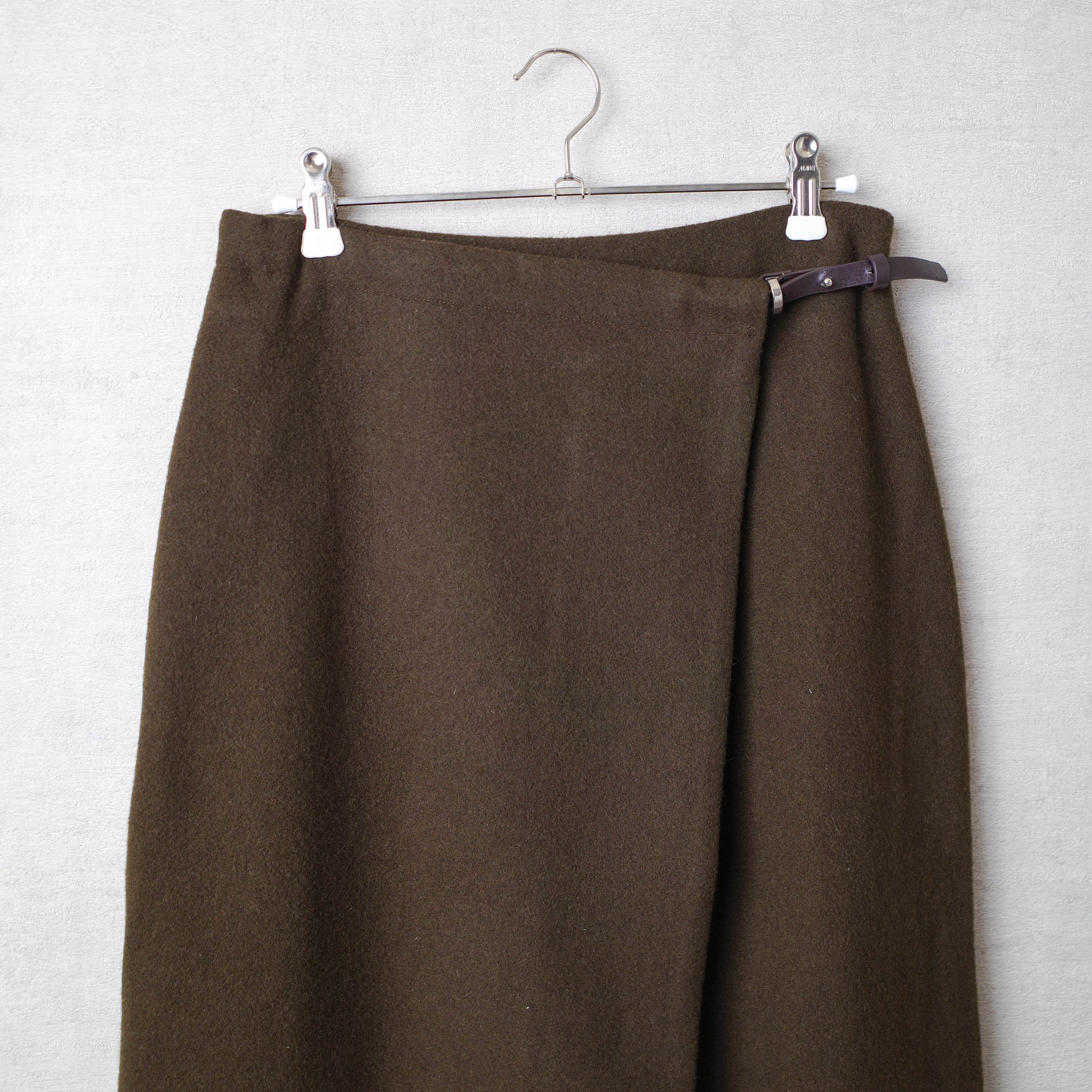 [NEW] RIM･ARK	BELT WRAP DESIGN SKIRT 460BAL31-0250