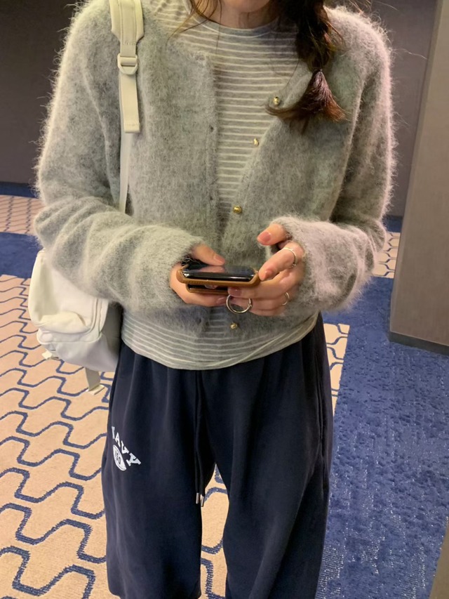 (予約) pretty young thing / Pipi stripe tee 3color