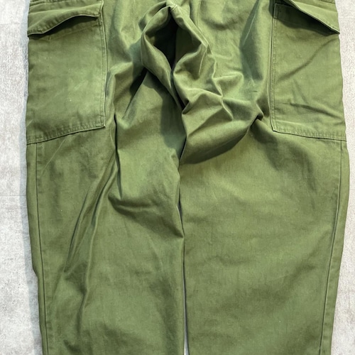60s スウェーデン軍 実物 M-59 フィールドパンツ C152 w32 詳細写真13