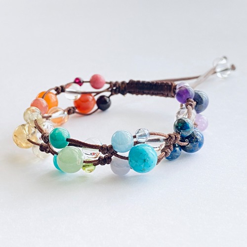 【受注販売】レインボーのマハロ*アミュレットB