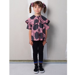 【22SS】wolf&rita(ウルフアンドリタ)LUA BLOUSE RETRO FLOWERS PINK ブラウス