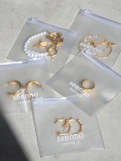 large triple hoop pierce