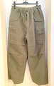 Cotton Linen Canvas M-65 US ARMY Cargo Easy Pants　Olive