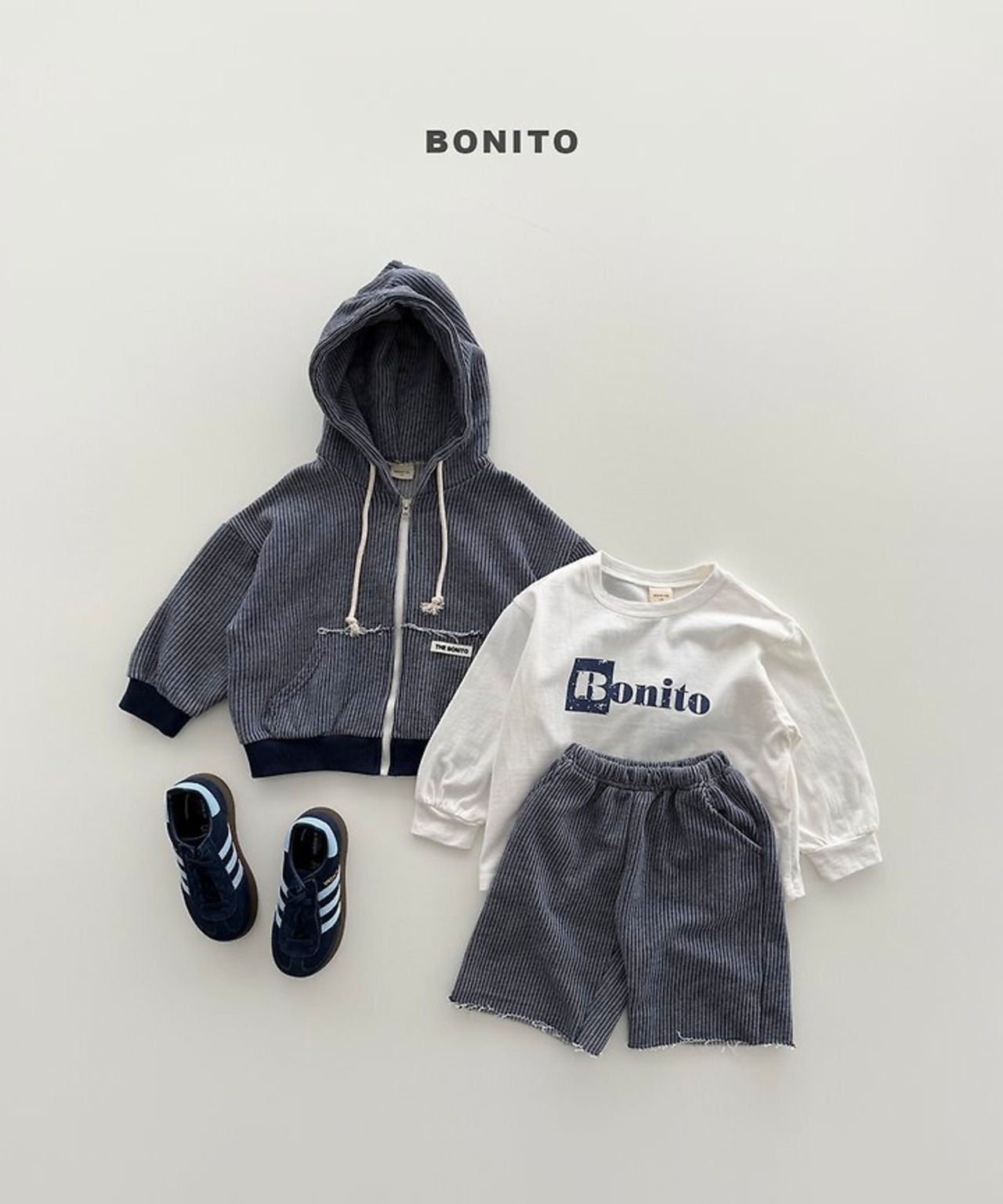 【取寄/韓国直送】BONITO 26/AT ボックスBしぼりTシャツ｜夏服｜韓国子供服