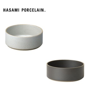 ハサミポーセリン 波佐見焼 ボウル 半磁器 14.5cm 145mm 器 スタッキング ブラック グロスグレー HASAMI PORCELAIN プレゼント ギフト