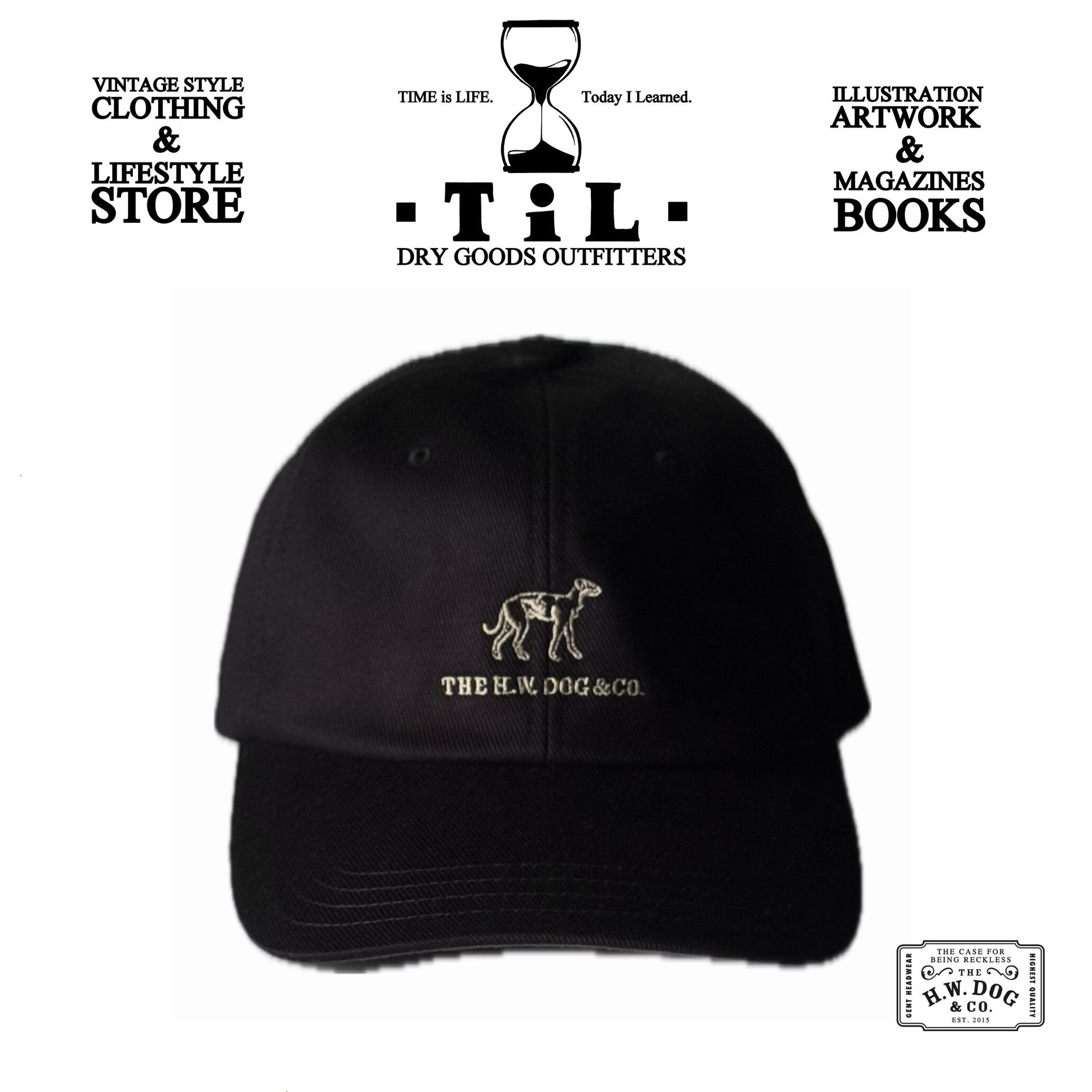 THE H.W.DOG&CO D-01131 SMART REGULAR CAP (BLACK) | TiL (ティル）
