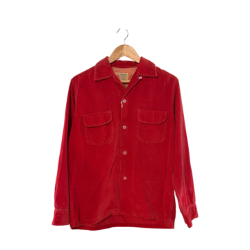 50s USA製 Woolrich ウール ハンティングジャケット レッド メンズM