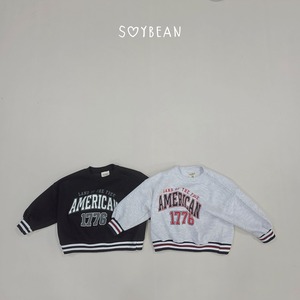 【ノベルティ&送料無料】American sweatshirt / soy bean