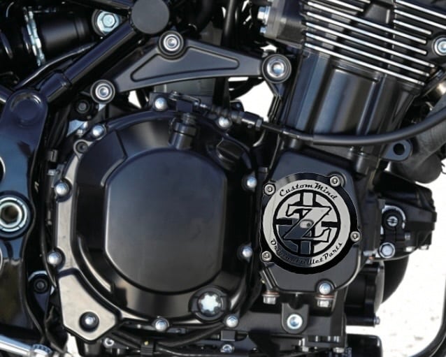 z900rs パルサーカバー　黒 z900rs(2018モデル〜)パルサカバー用ドレスアップカバーアルミ削り出し