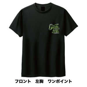 GARLICBOYS歌詞TEE　【バックプリント】