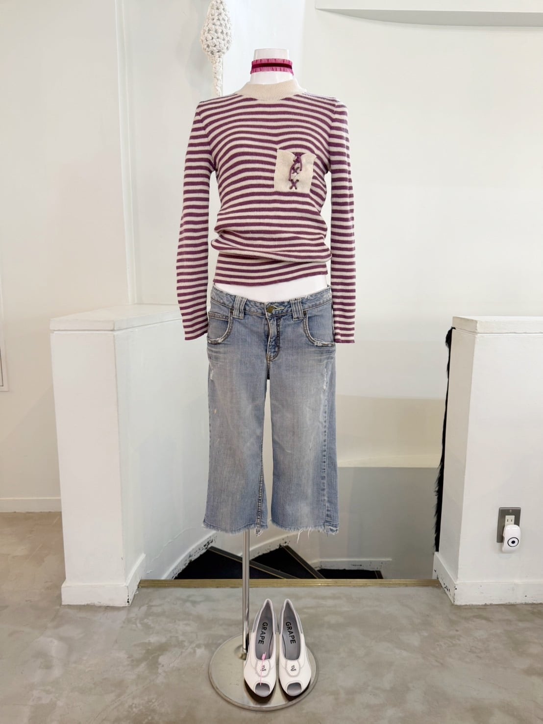 Vintage knit sweater